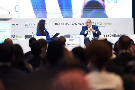 Dr Mohieldin Participates In The EFG Hermes Annual One On One