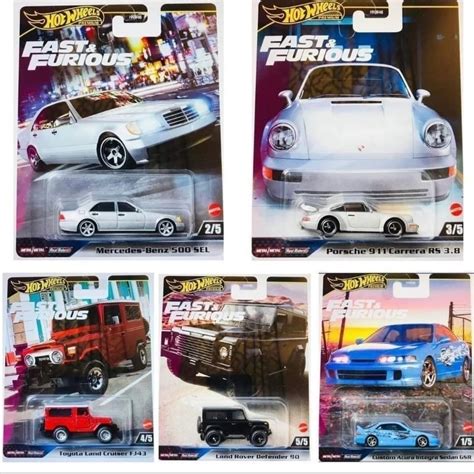 Hot Wheels Premium Fast And Furious Dash G Set Of Hobbies Toys Toys Games On Carousell