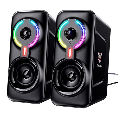 Комп'ютерна акустика колонка для ПК ONIKUMA RGB Backlight L6 |10 Вт ...