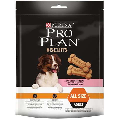 Purina Pro Plan Biscuits Salmon & Rice Лакомство Пурина Про План для ...
