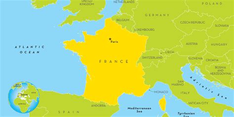 National Geographic Map Of France