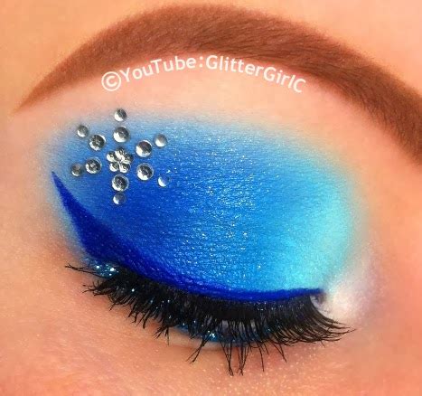 Maquillaje Inspirado En Elsa De Frozen Tutorial Ideas Y Material