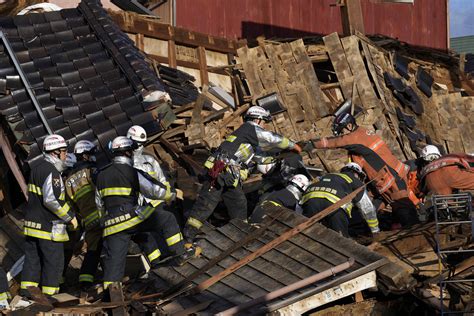 日本能登半岛地震已致94人死亡，仍有222人失踪、百余人被埋