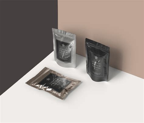 Aluminium Pouch Packaging Mockup Mockup World