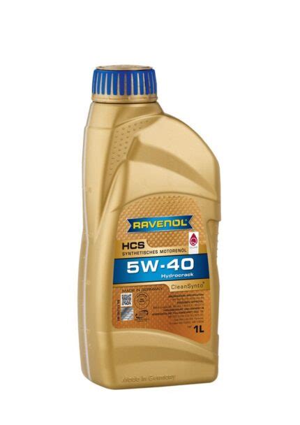 RAVENOL HCS SAE 5W 40 1 L RAVENOL es 1er Distribuidor Oficial en España