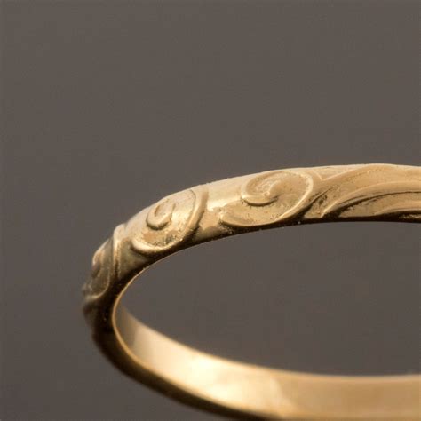 Unique Wedding Ring, Wedding Band Women, Unique Wedding Band, 18k Gold ...