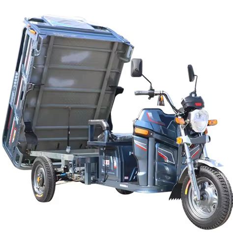 Capacity Three Wheeled Electric Freight Vehicle Transport Tricycle For