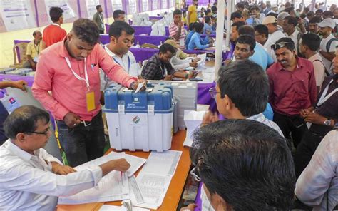 Voting Underway In 58 LS Constituencies In Eight States UTs 42