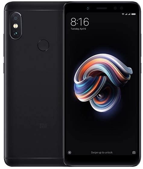 Мобильный телефон Xiaomi Redmi Note 5 4/64GB Black (Global Rom + OTA ...