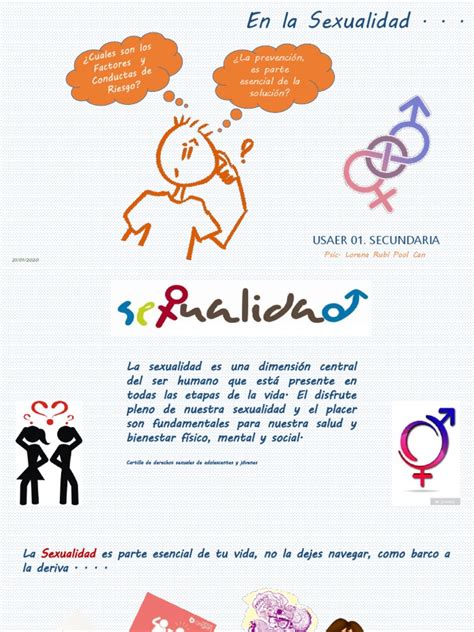 Prevencion De Conductas De Riesgo En La Sexualidad Pdf Adolescencia La Sexualidad Humana