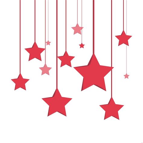 Red Star Illustration in Illustrator, SVG, EPS, PNG, JPG - Download ...