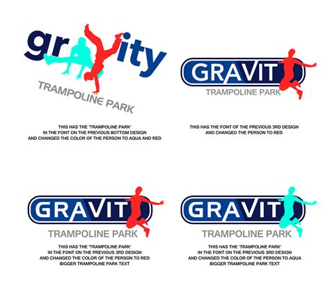 81 Bold Modern Logo Designs For Gravity Trampoline Park A Business In