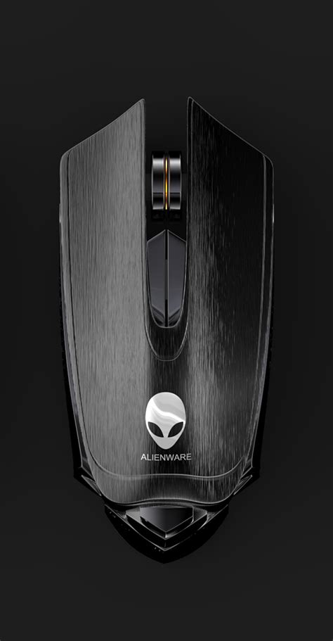 Alienware wireless mouse prototype on Behance