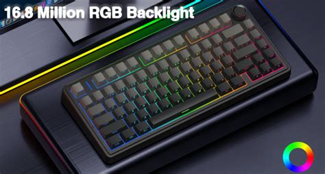 کیبورد گیمینگ بی سیم مکانیکال مجهز به GASKET آئولا مدل Aula F75 Pro RGB Hot Swappable Gasket