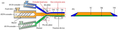 Viscoelastic Numerical Simulation Study On The Co Extrusion Process Of