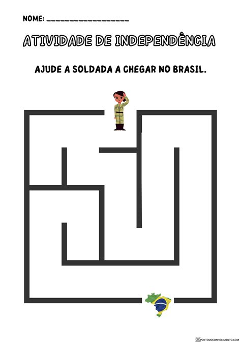 Atividades Dia Da Independência Educação Infantil - 5