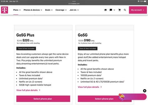 Go5G plans : r/tmobile