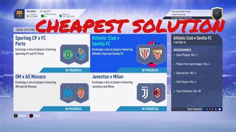 FIFA 19 MARQUEE MATCHUPS SBC ATHLETIC CLUB V SEVILLA FC CHEAP