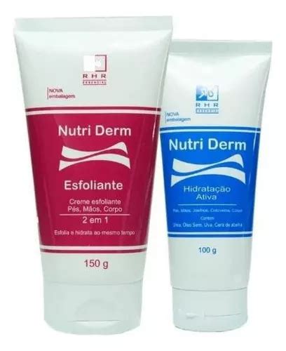 Kit Y Cremas Exfoliantes Nutri Derm Rhr MercadoLibre