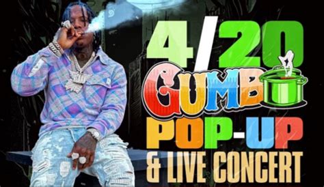 Gumbo Brands Cannabis Announces 4 20 Concert With Moneybagg Yo And