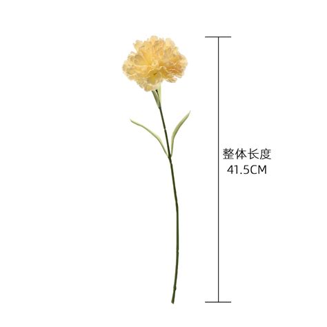 Factory Wholesale Artificial Flower Silk Carnation Flowers For Mothers