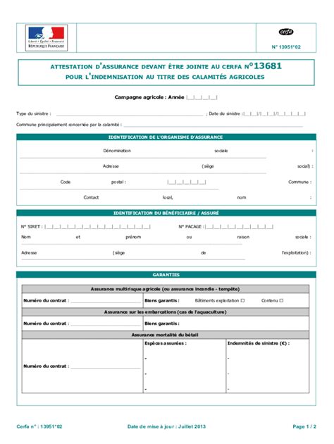 Remplissable En Ligne Notice D Information Secheresse Maraichage Faxer