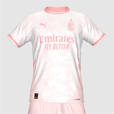 AC Milan Away Kit Concept PES Master Kit Creator Showcase