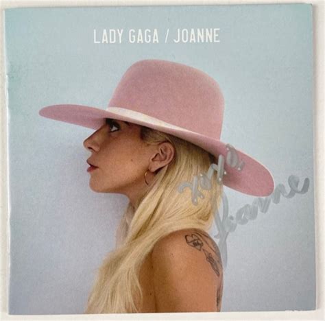 Lot Detail Lady Gaga Signed Joanne CD Cover JSA Guaranteed