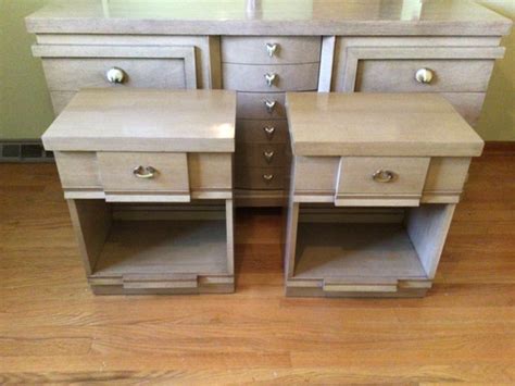 Vintage Blonde Bedroom Set