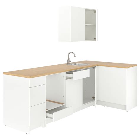 KNOXHULT Eckküche, weiß, 283x122x220 cm - IKEA Deutschland