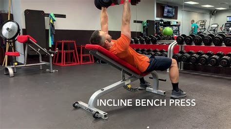 Upper Body Strength Superset Db Incline Bench Press Db Bat Row Youtube