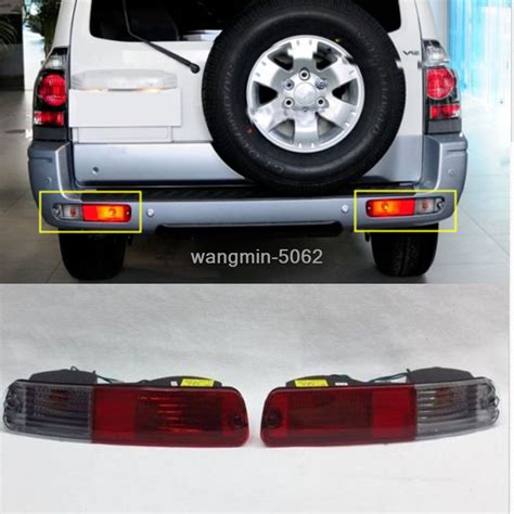 Rear Bumper Fog Light Tail Lamp Refit X For Mitsubishi Pajero Montero