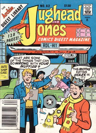 Jughead Jones Comics Digest, The # 62, , Comic Book, Jughead # 6