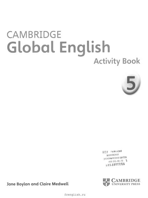 Cambridge Activity Book 5 | PDF