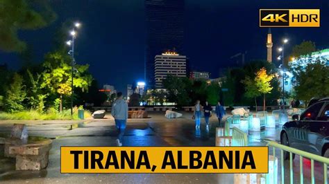 Tirana Albania Sheshi Skenderbej To Blloku Virtual Walking Tour