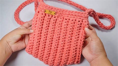 🌈como Tejer Bolso Cartera A Crochet 8 Para El Diario 😍 Youtube