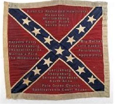 Atrueconfederate The Battery Flag And What Became Of It 1st Co