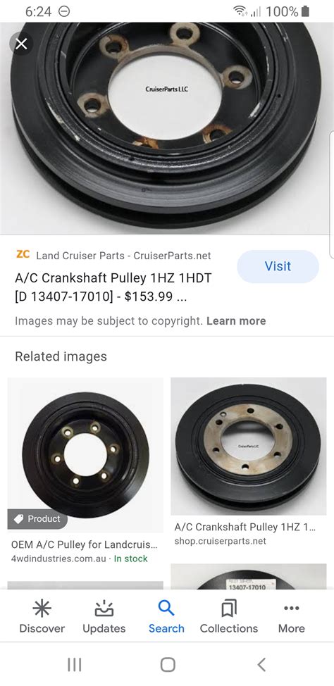 1hz Airconditioner Pulley 4x4earth