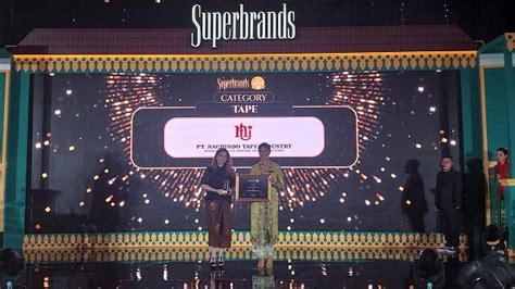 Nachi Sabet Penghargaan Superbrands Indonesia Awards 2023 Ini