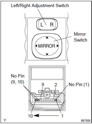 Toyota Power Mirror Switch Wiring Diagram Wiring Diagram