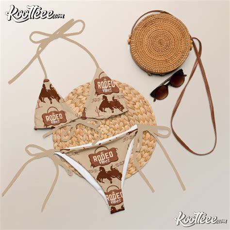 Rodeo Vibes Western Cowgirl Bikini Swimsuit