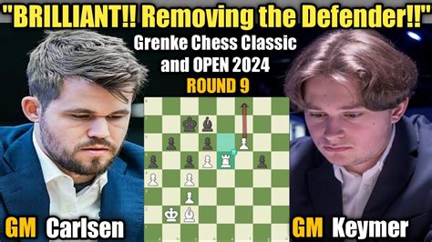 Magnus Carlsen VS Vincent Keymer Grenke Chess Classic And Open 2024