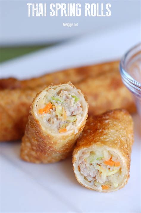 Thai Spring Rolls Nobiggie