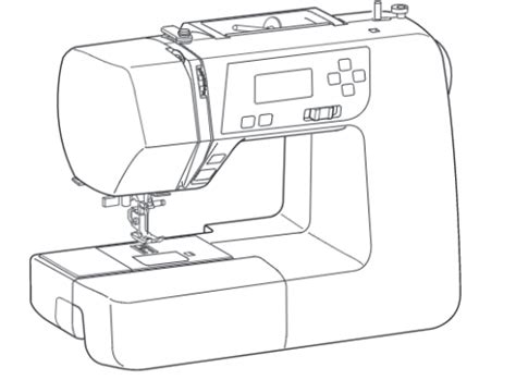 Sewingmachine Janome 2030DC