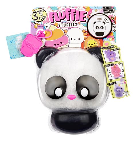 Fluffie Stuffiez Panda Small Collectible Feature Plush Surprise