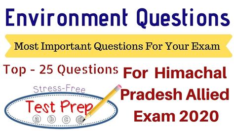 Environment Questions For Hp Allied Services Hp Allied Exam