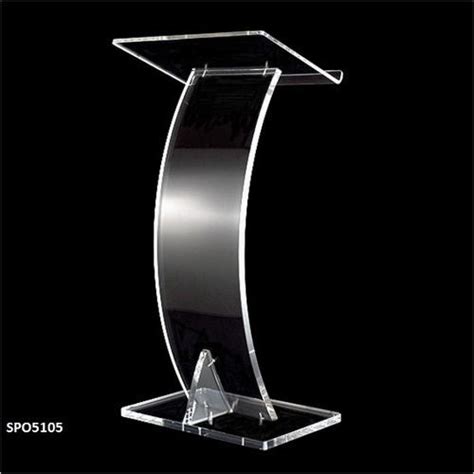 Good Look Acrylic Podium Stand At Best Price In Delhi Shivam Acrylic Products