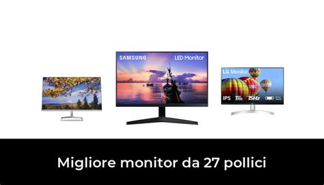 47 Migliore Monitor Da 27 Pollici Nel 2024 Secondo Gli Esperti