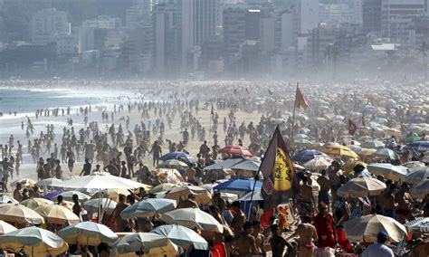 Praias Ficam Cheias Em Domingo Ensolarado No Inverno Carioca Jornal O