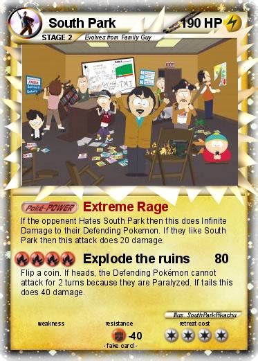 Pokémon South Park 79 79 - Extreme Rage - My Pokemon Card